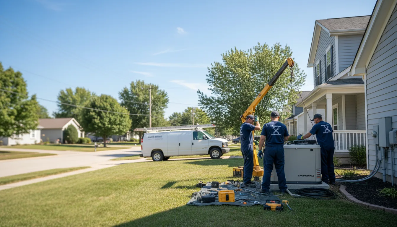 Generator Installation in Charleston, MS near me